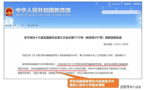 編程將納入中小學課程 計算機學不好，未來或將無工可打